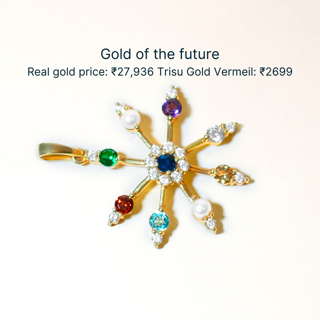 Synergy Navratna Pendant (without chain)