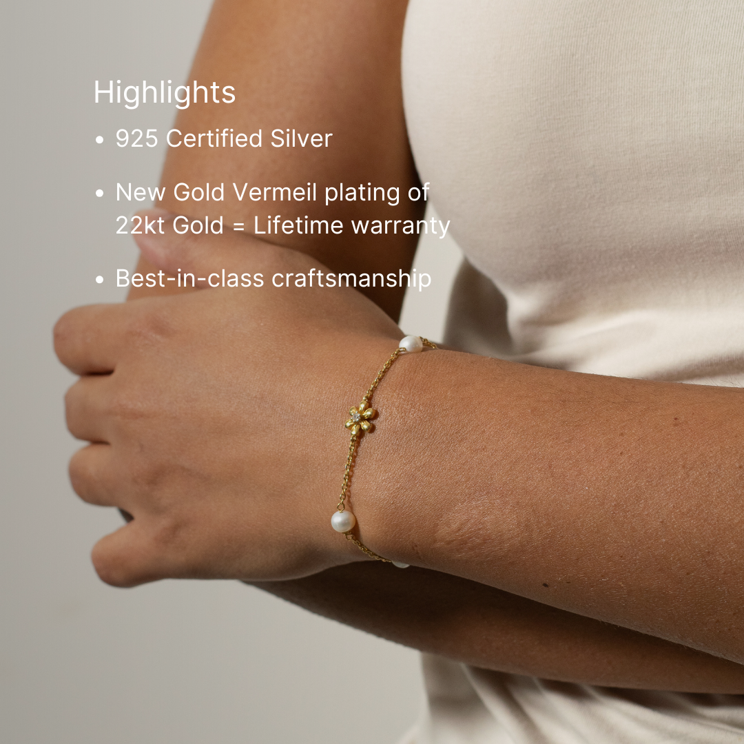 Positivity Pearl Bracelet