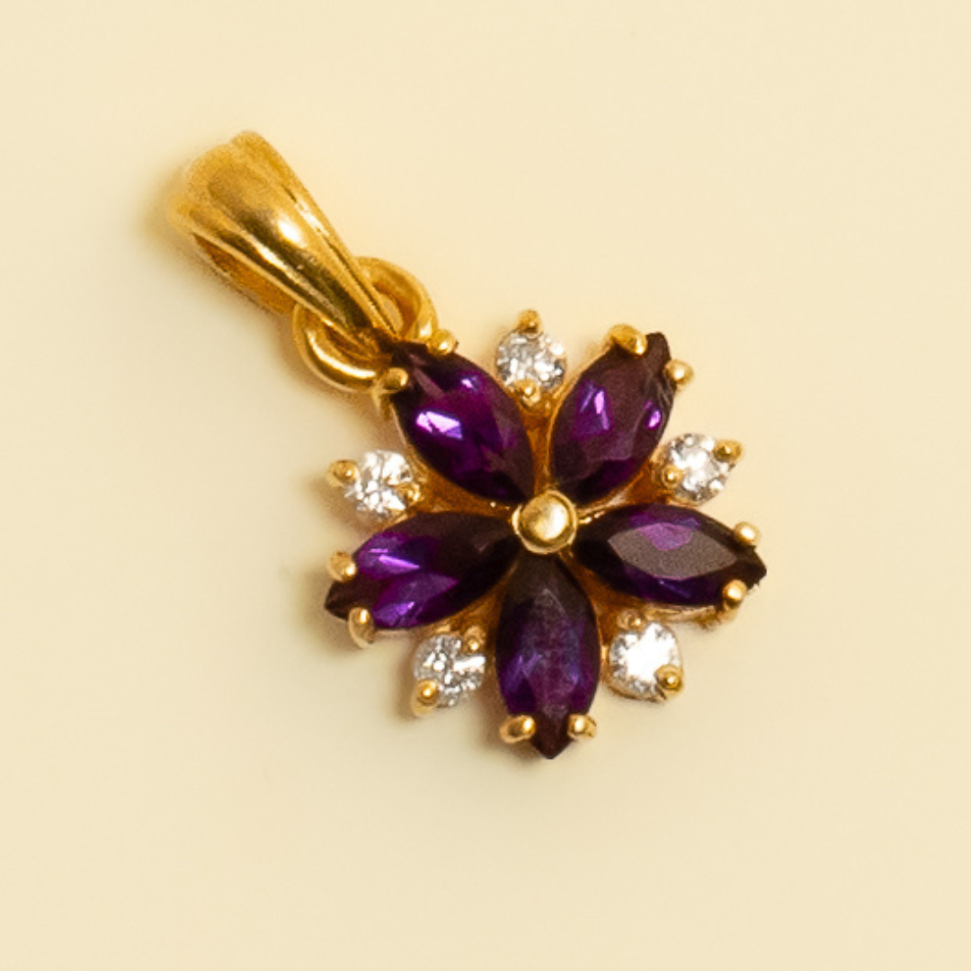Allure Pendant Purple (without chain)