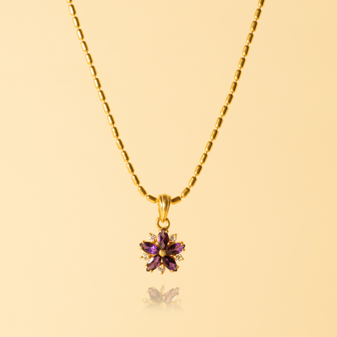 Allure Pendant Purple (without chain)