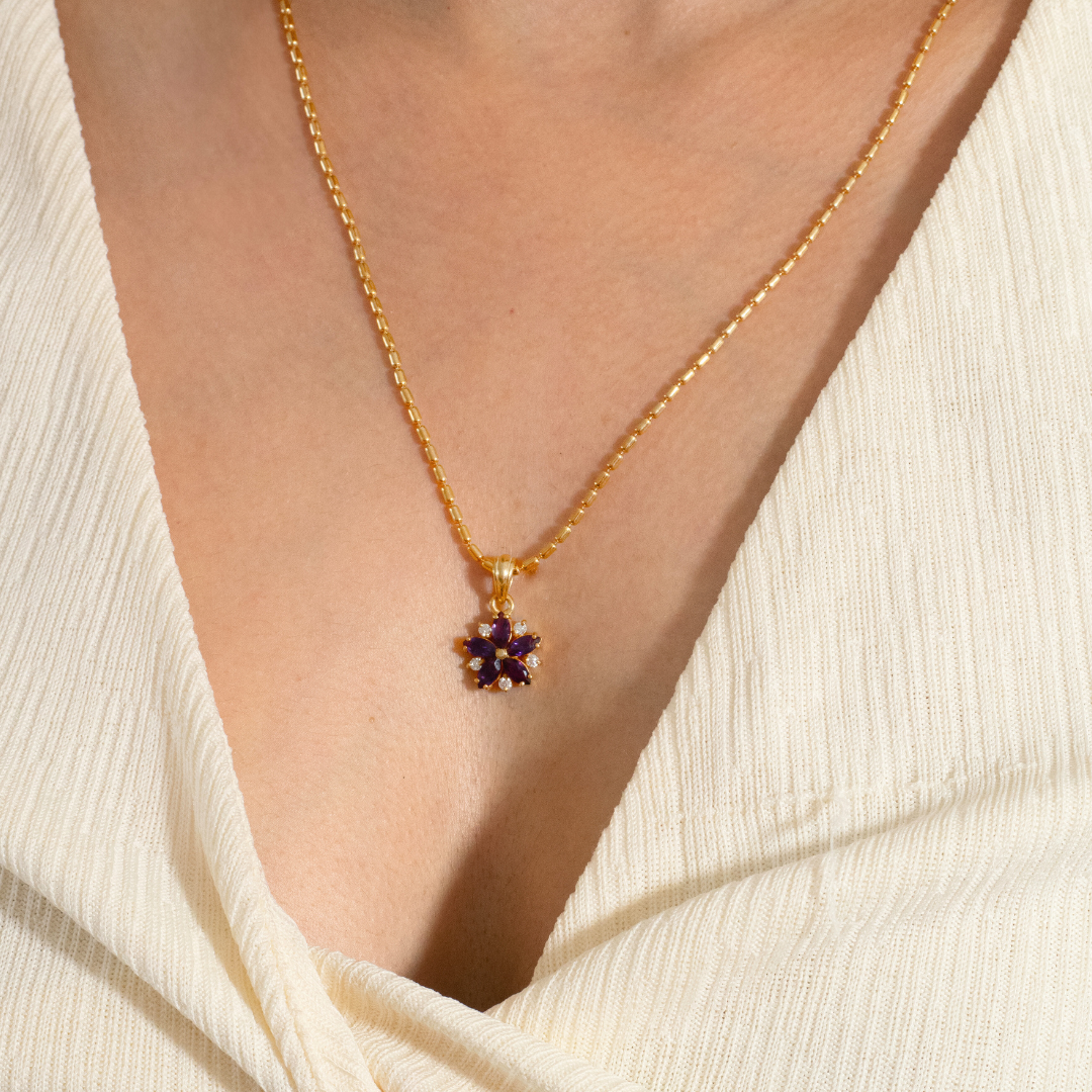 Allure Pendant Purple (without chain)