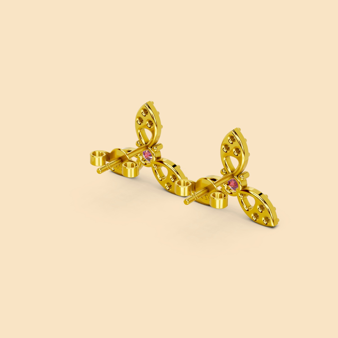 Rose Earrings