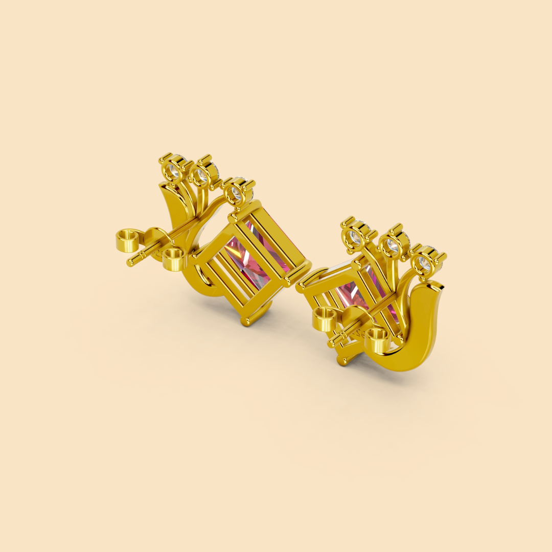 Crimson Earrings