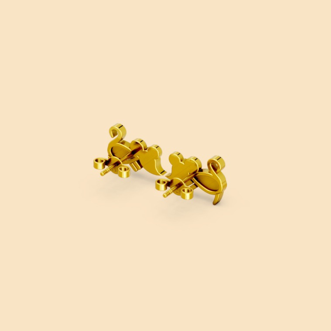 Sollet Earrings for Kids and Teens
