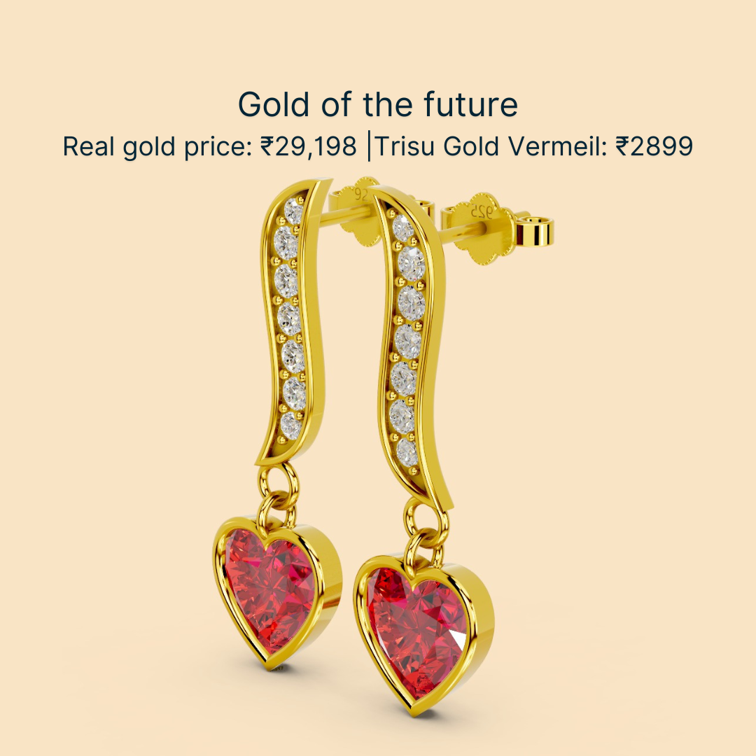 Crimson Love Earrings
