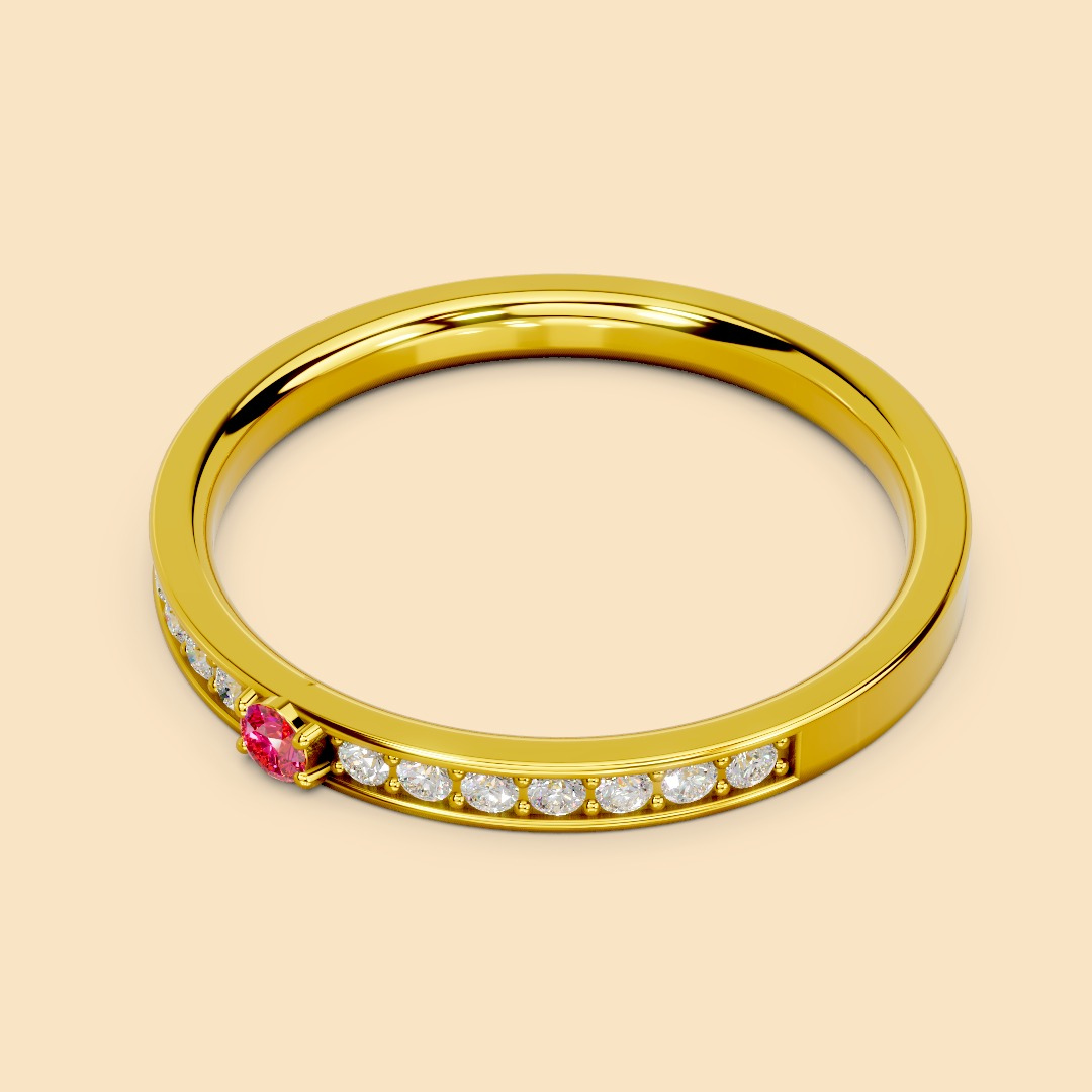 Interlock Ring For Women