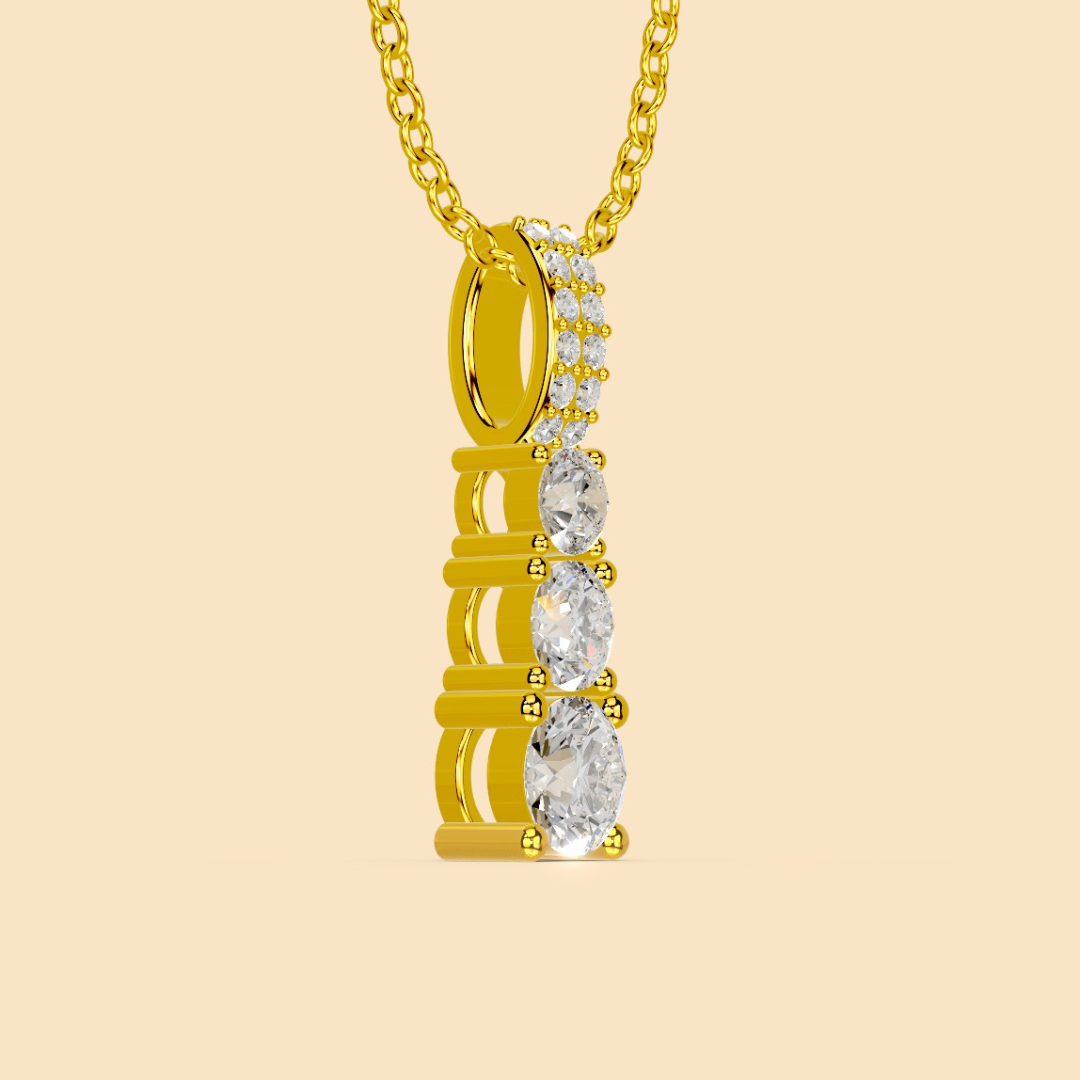 Eterna Duo pendant (without chain)