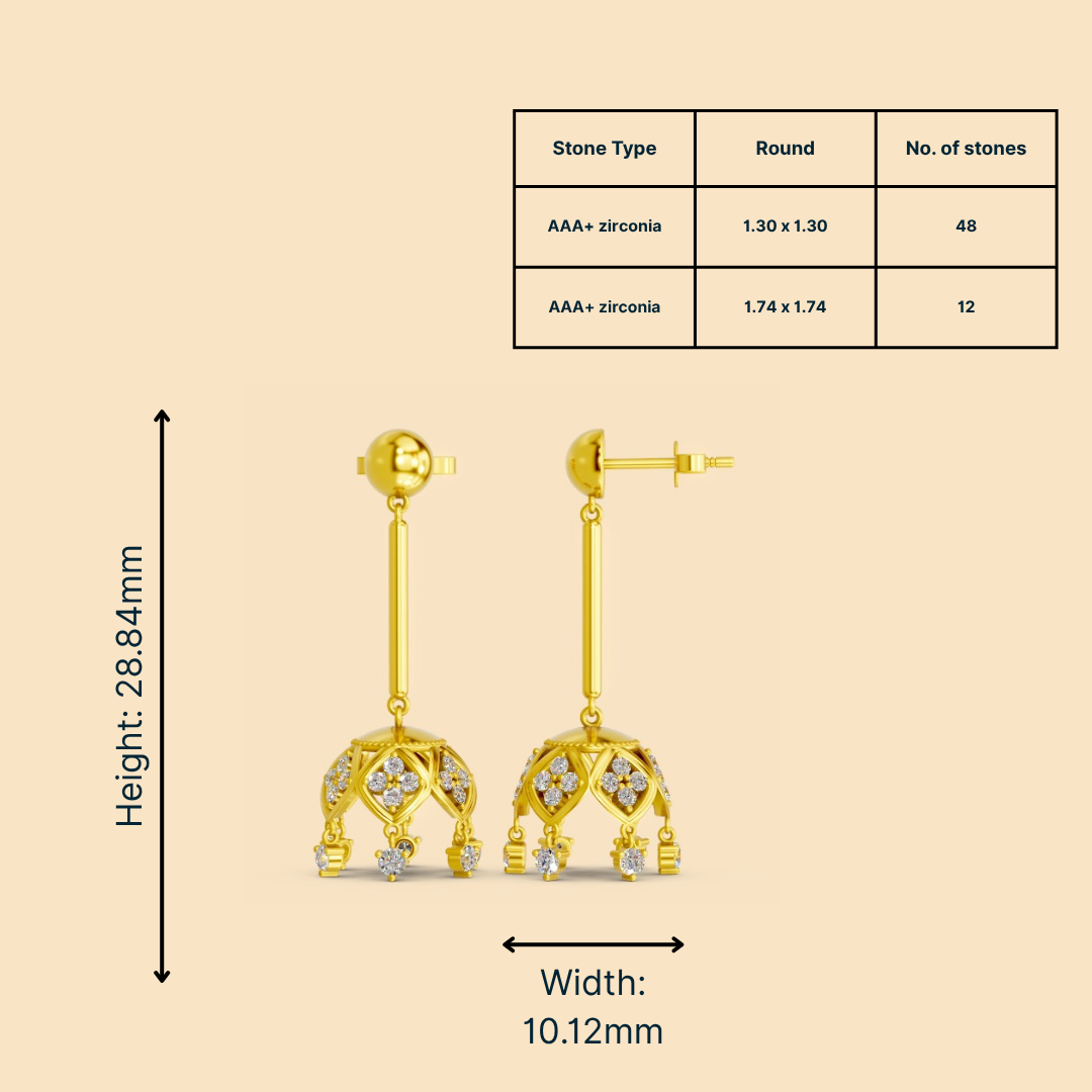 Noor Jhumkas