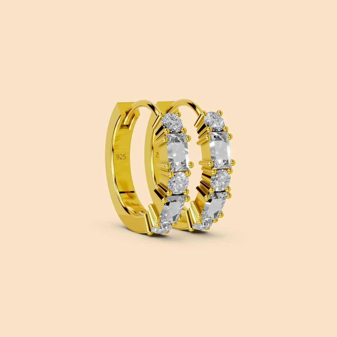 Rivet Earrings