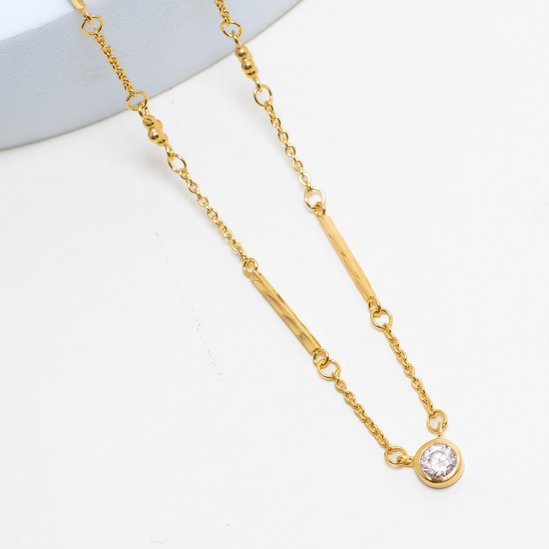 Diversity Neckpiece with Zircon