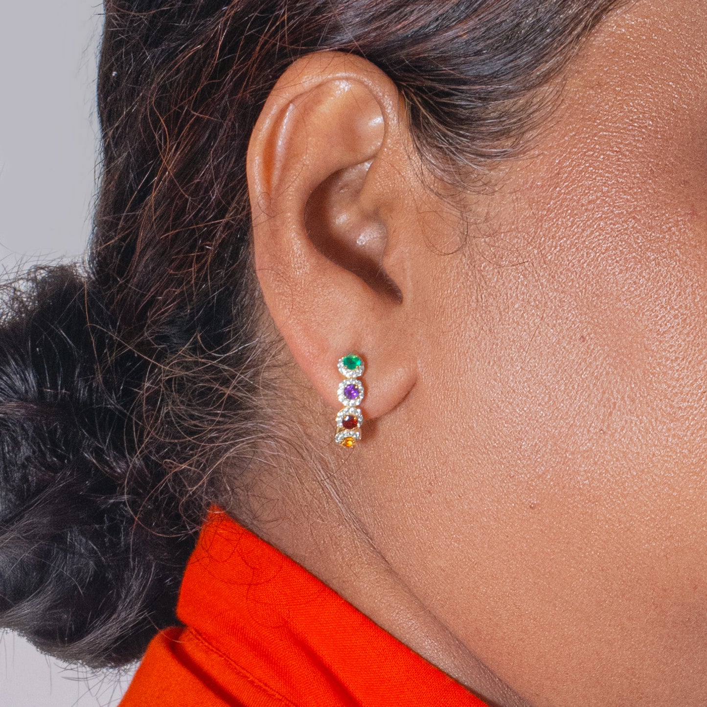 Divinity Panchratna Earrings