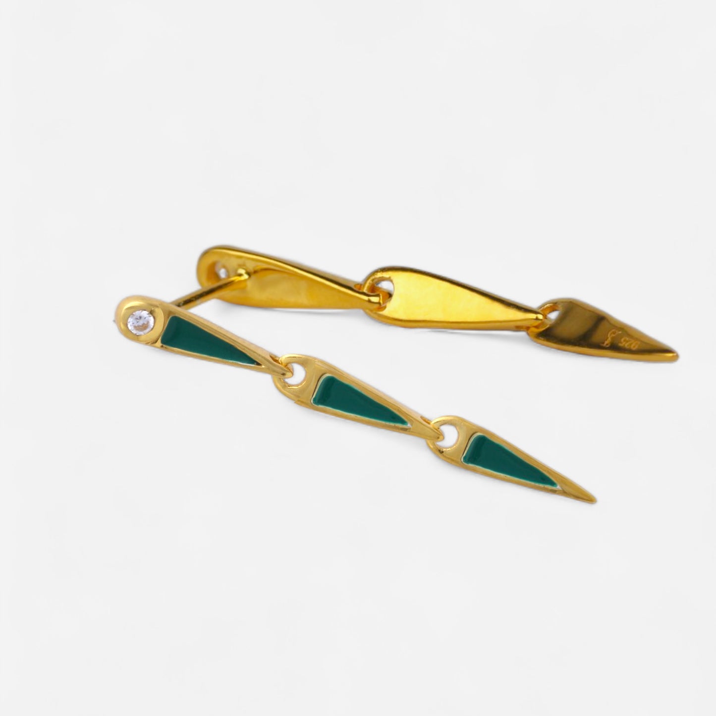 18k Gold Vermeil Sterling Silver