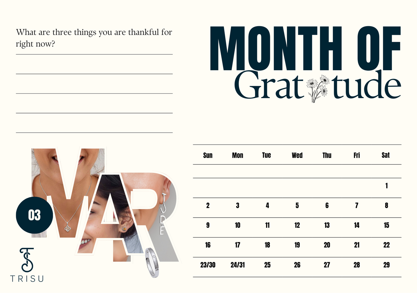 The Trisu 2025 Calendar