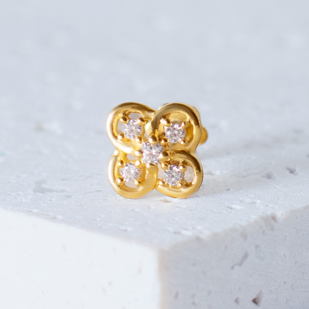 Positivity Nose Pin