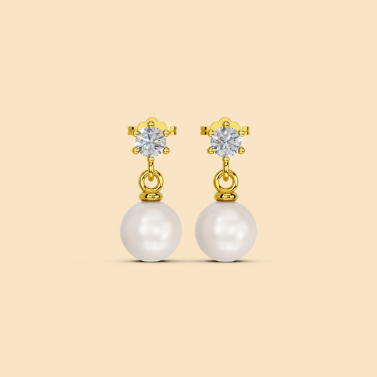 Snowdrop Earrings for Kids and Teens