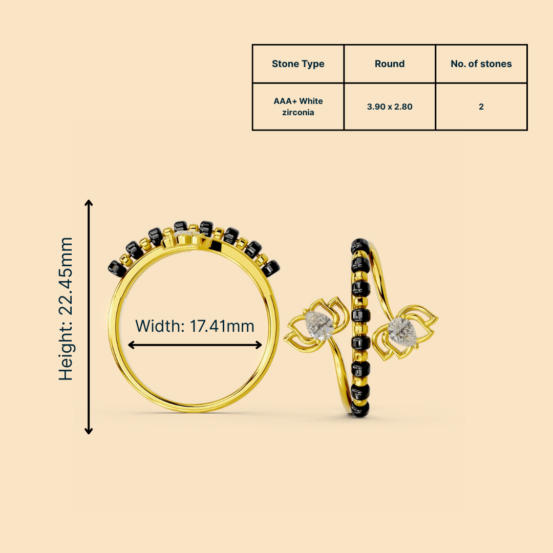 Amira Mangalsutra Ring