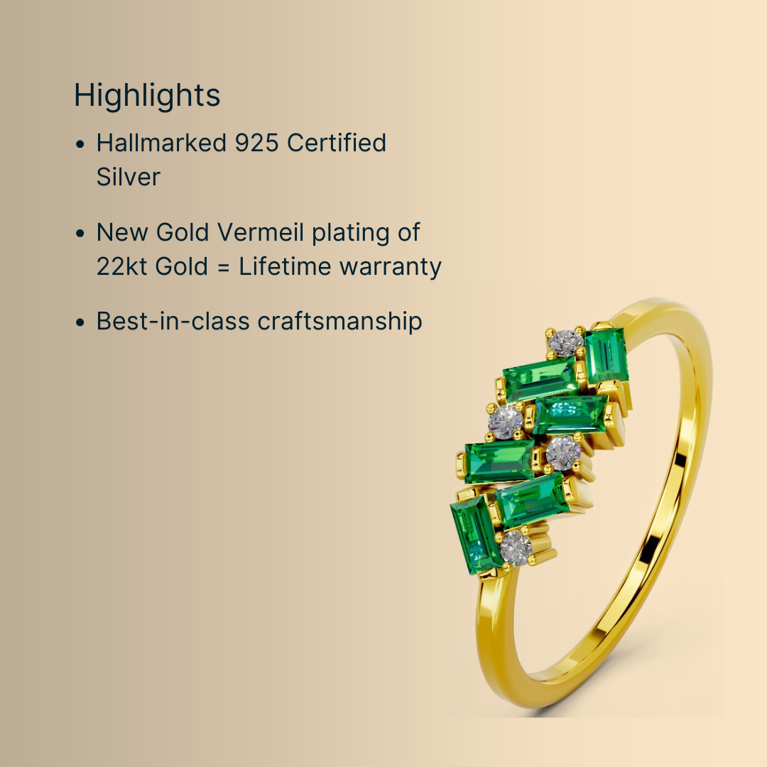 Green Mirage Ring