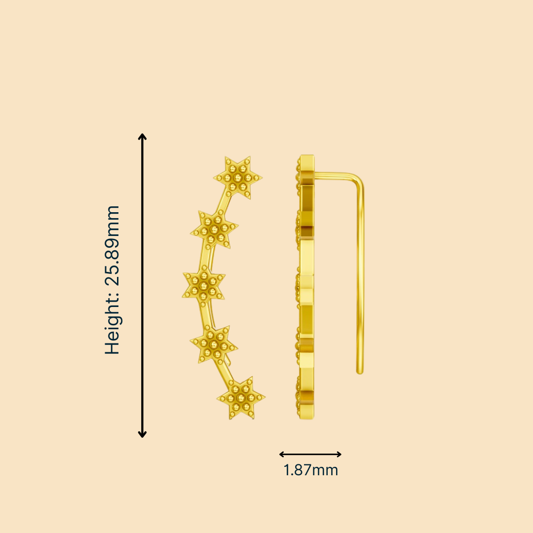 Starwave Ear Cuffs