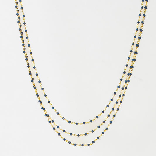 Synergy Triple Layered Neckpiece Blue
