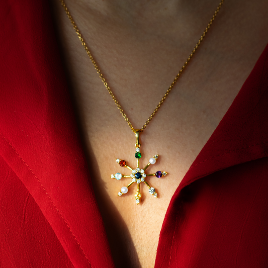 Synergy Navratna Pendant (without chain)