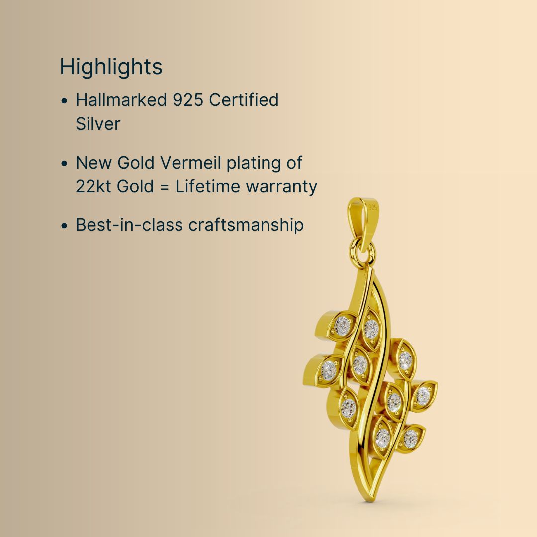 Grove Pendant (Without chain)