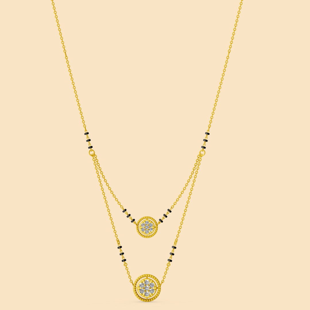 Orvian Double Layered Mangalsutra