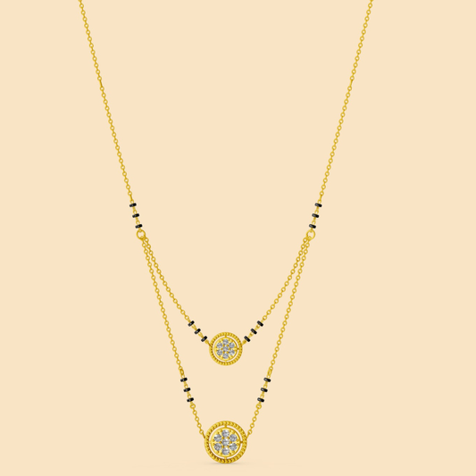 Orvian Double Layered Mangalsutra