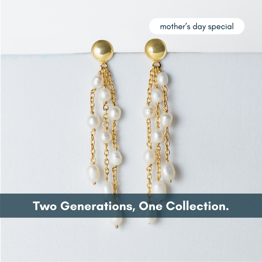 Serenity Pearl Earrings