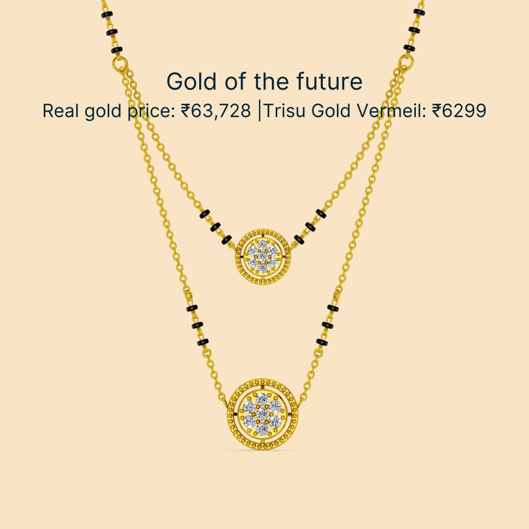 Orvian Double Layered Mangalsutra