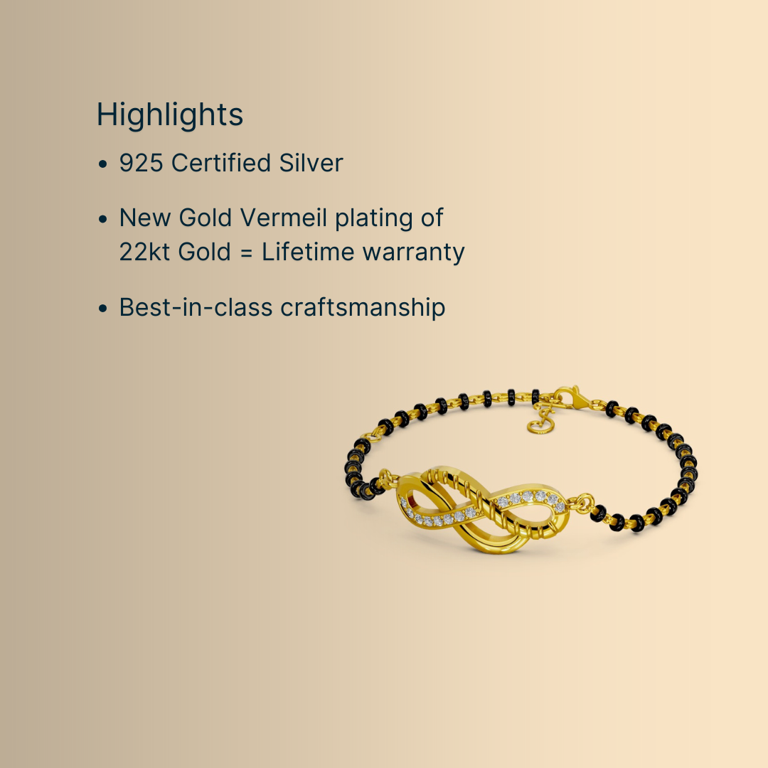 Everin Mangalsutra Bracelet