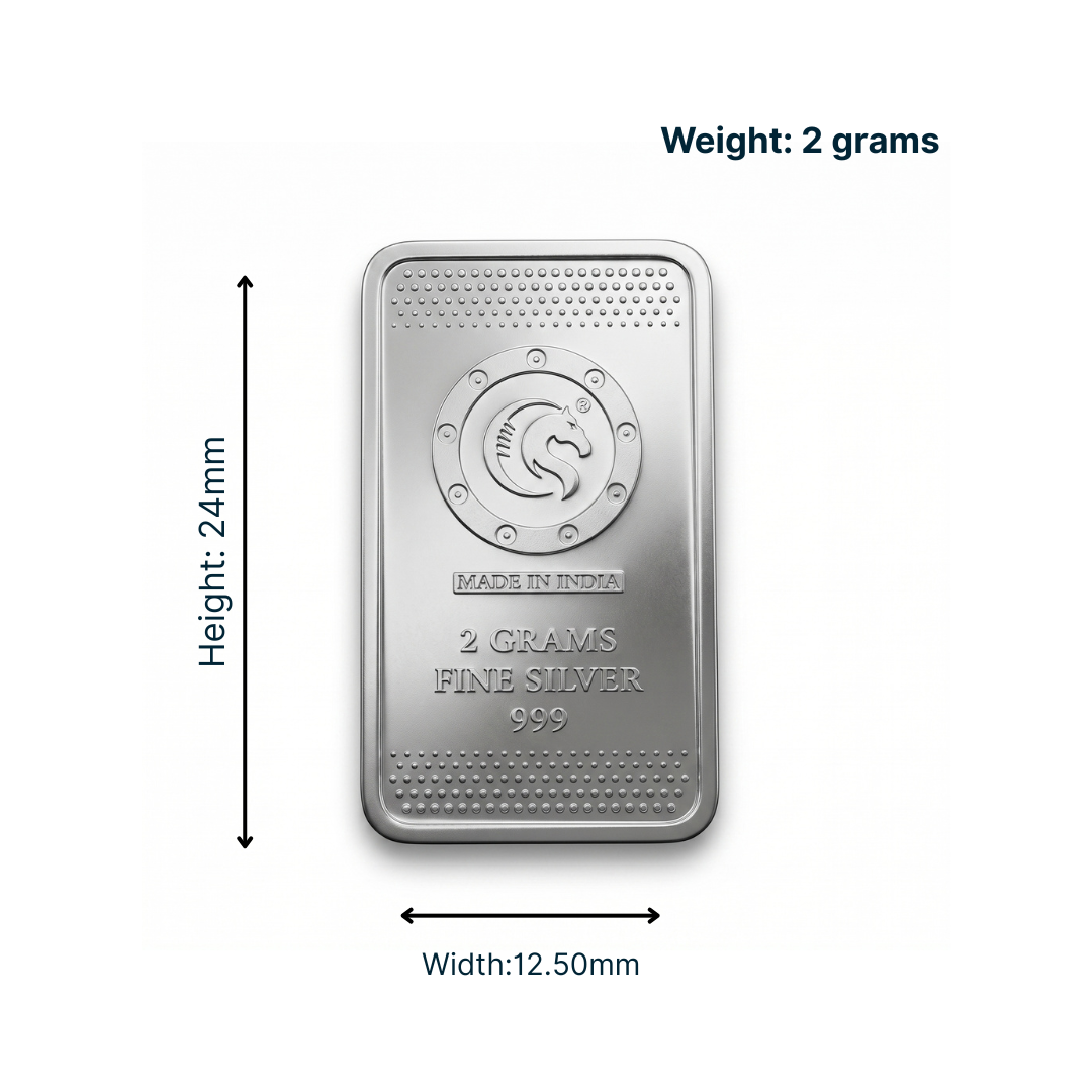 Tree of Prosperity Silver Bar/coin (2 gram)