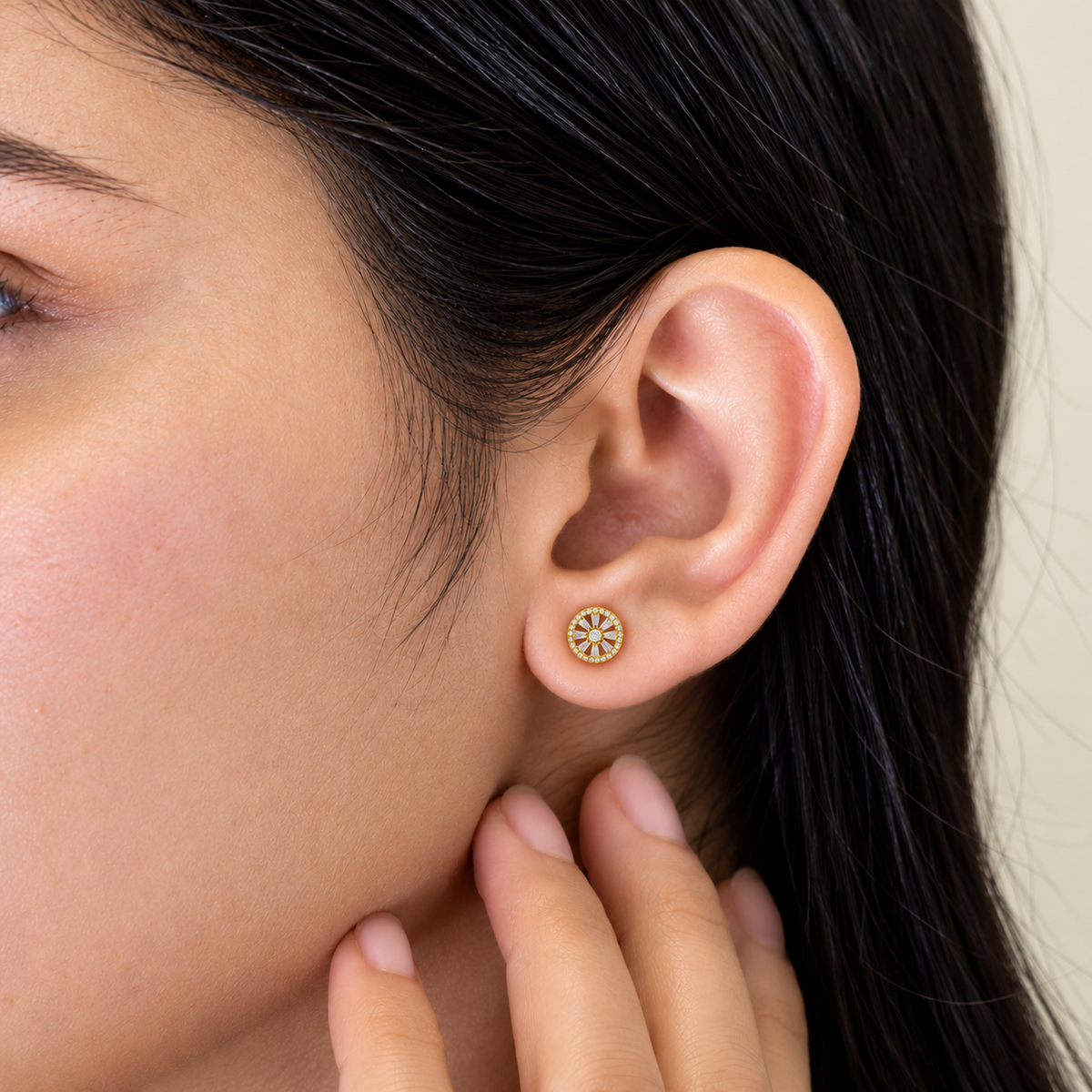Sunstone Earrings