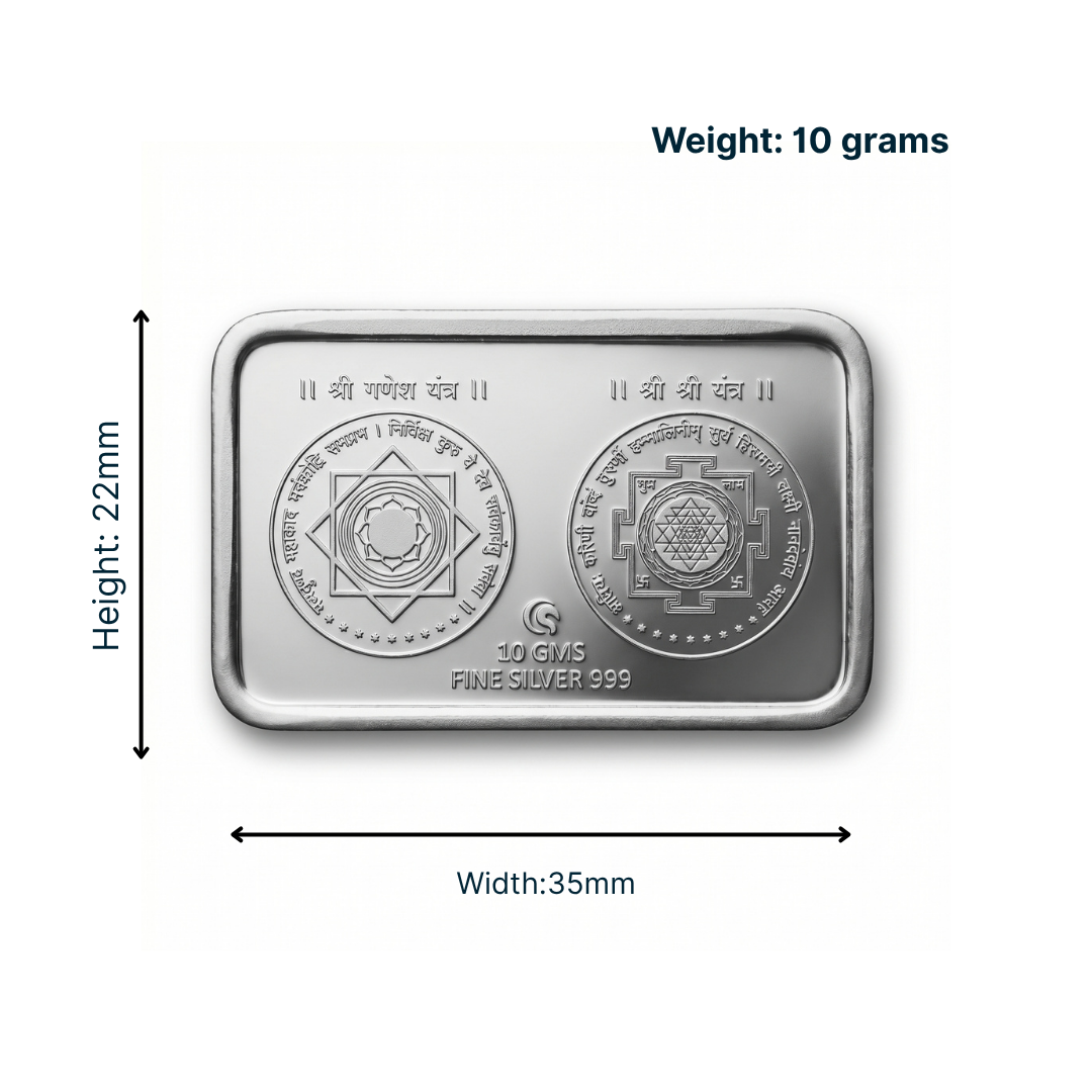 Prosperity Duo Silver Bar (10 grams)