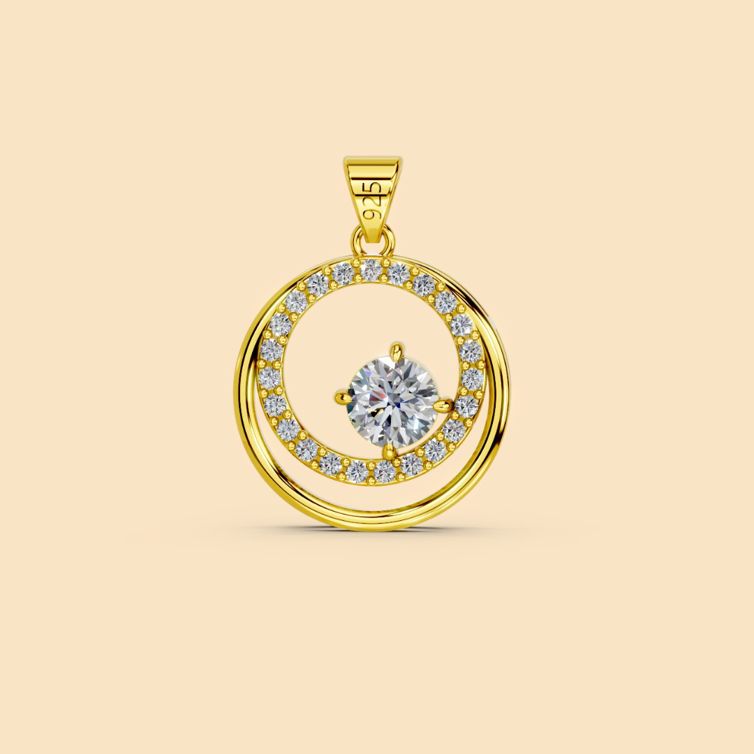 Solara Pendant (Without Chain)