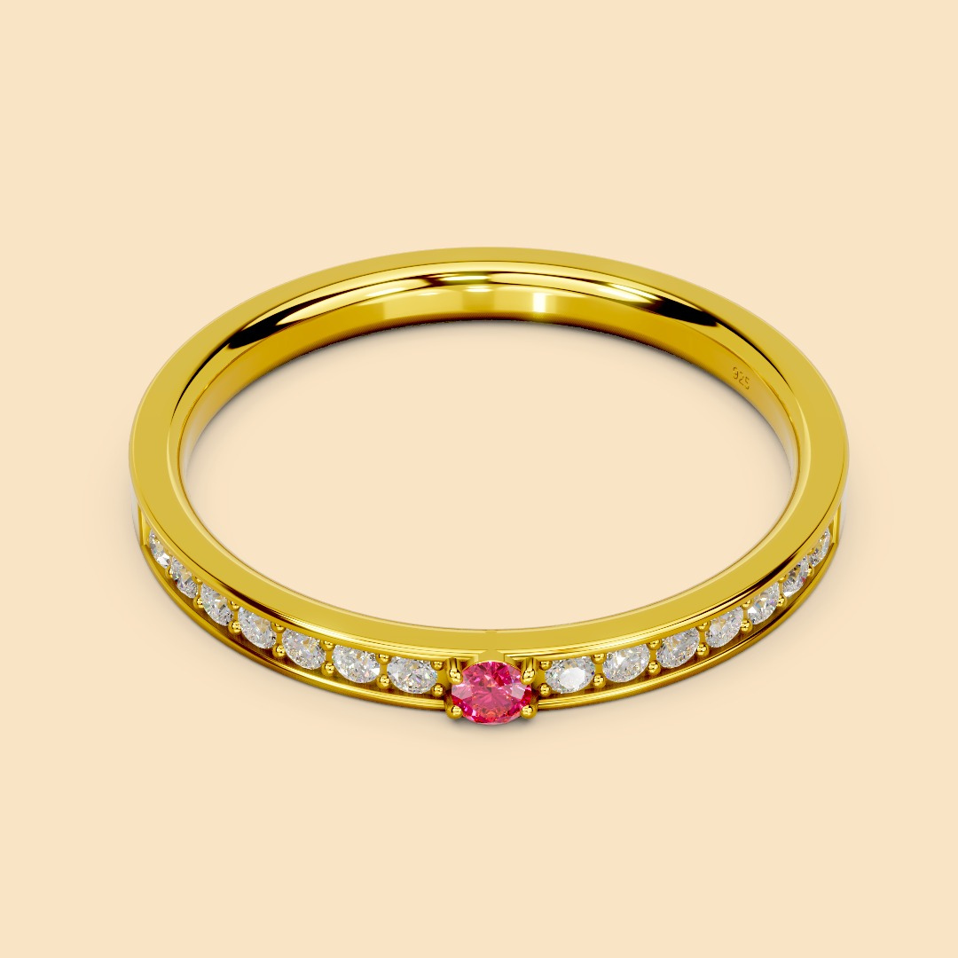 Interlock Ring For Women