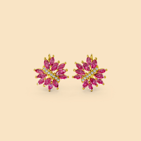 Pinkflare Earrings