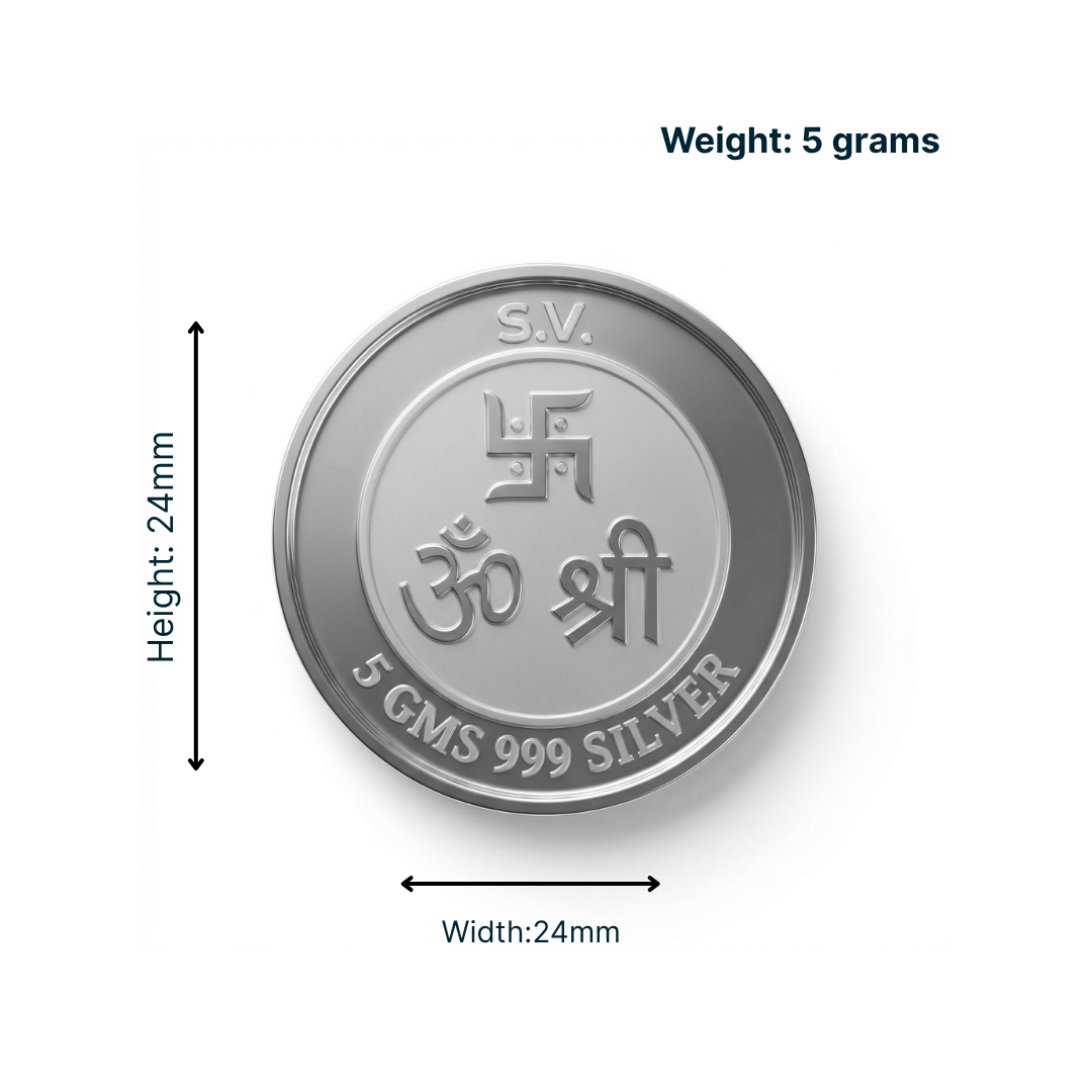 Eternal Blessings Silver Coin (5 gram)