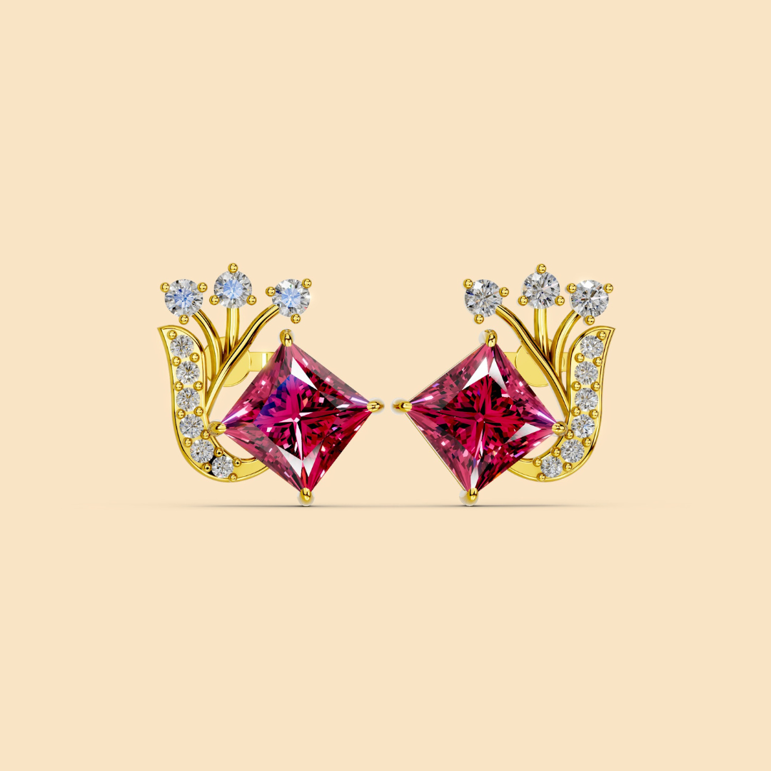 Crimson Earrings