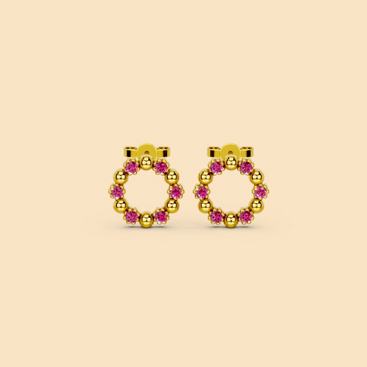 Pink Bare Earrings