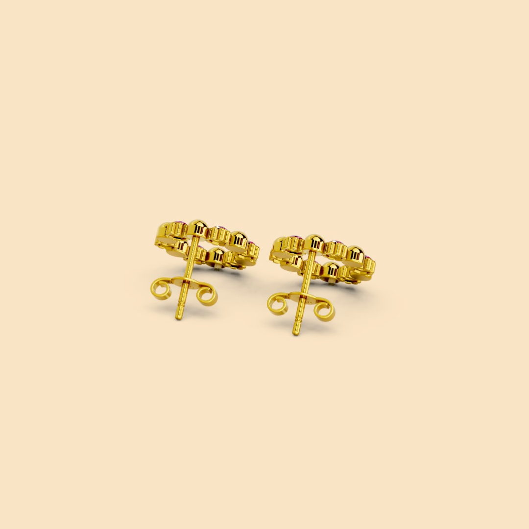 Pink Bare Earrings