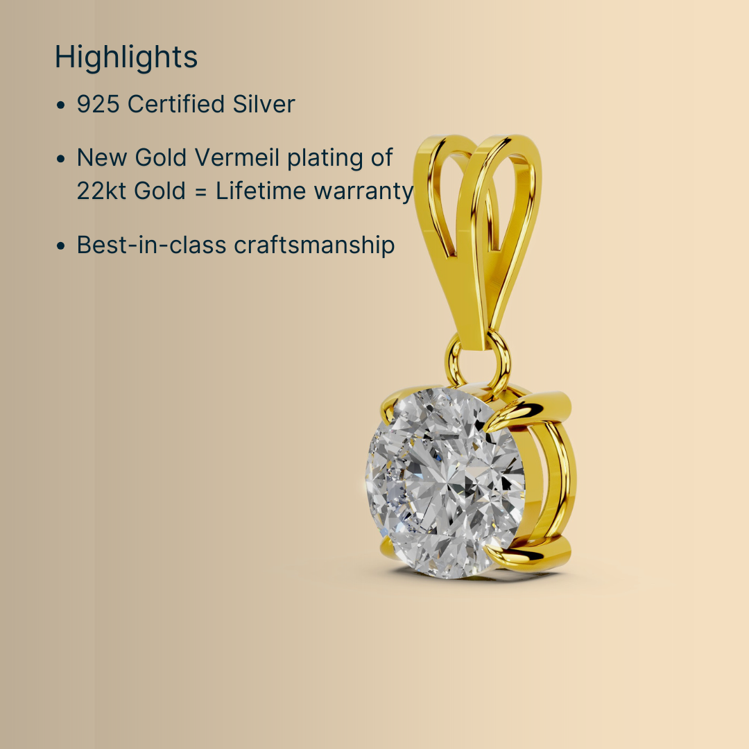 Solitaire Pendant