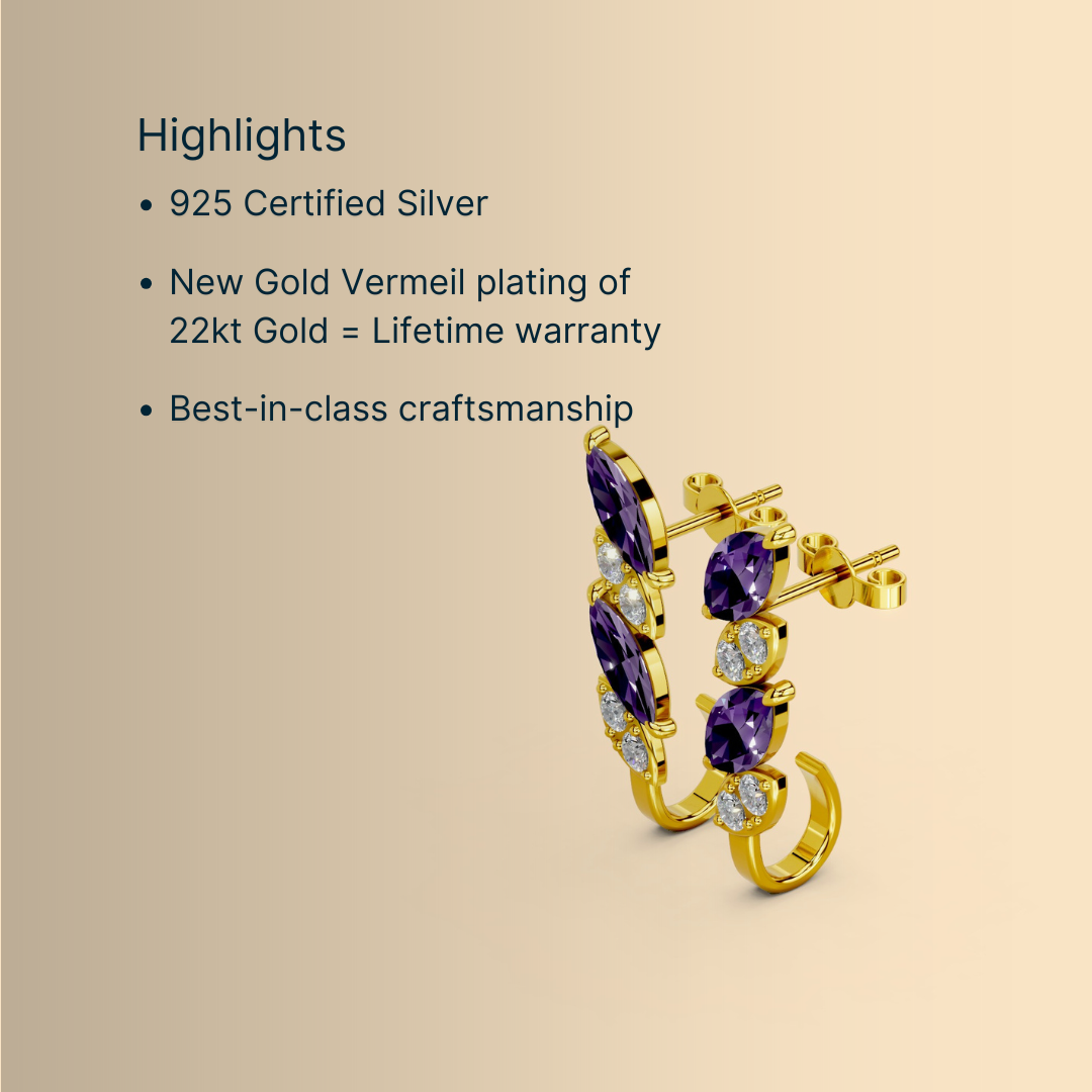 Violette Earrings