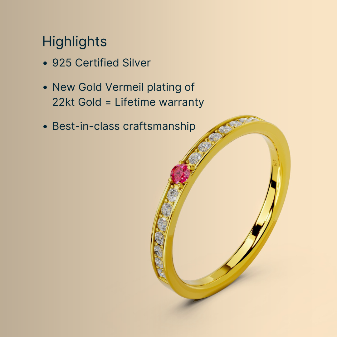Interlock Ring For Women