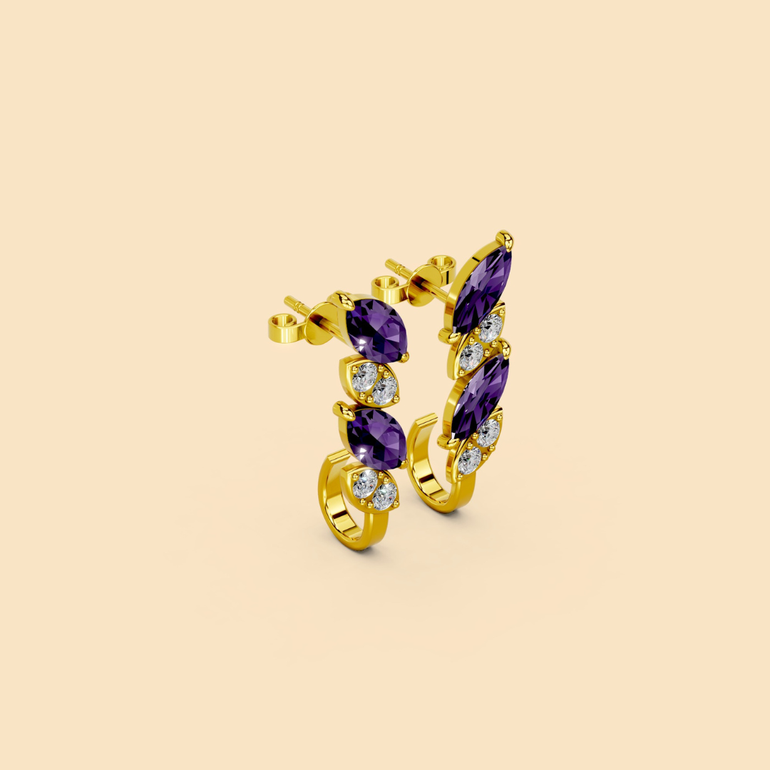 Violette Earrings