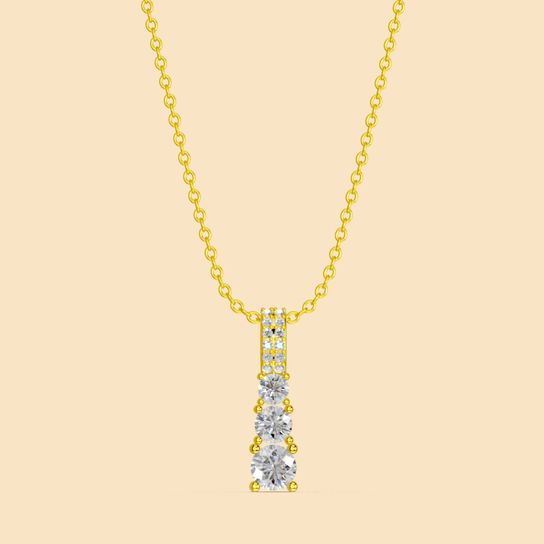 Eterna Duo pendant (without chain)