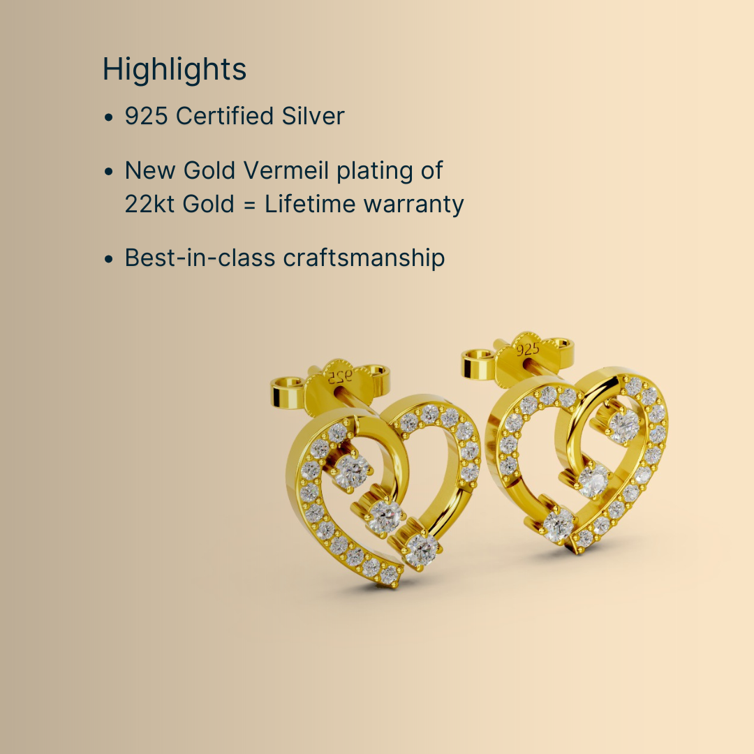 Lume Heart Earrings