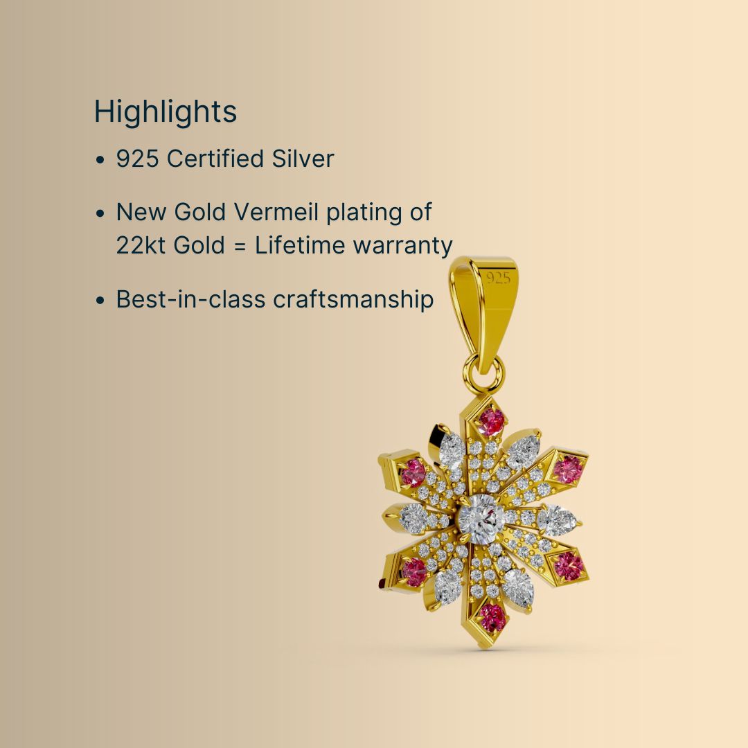 Florica Pendant (Without Chain)