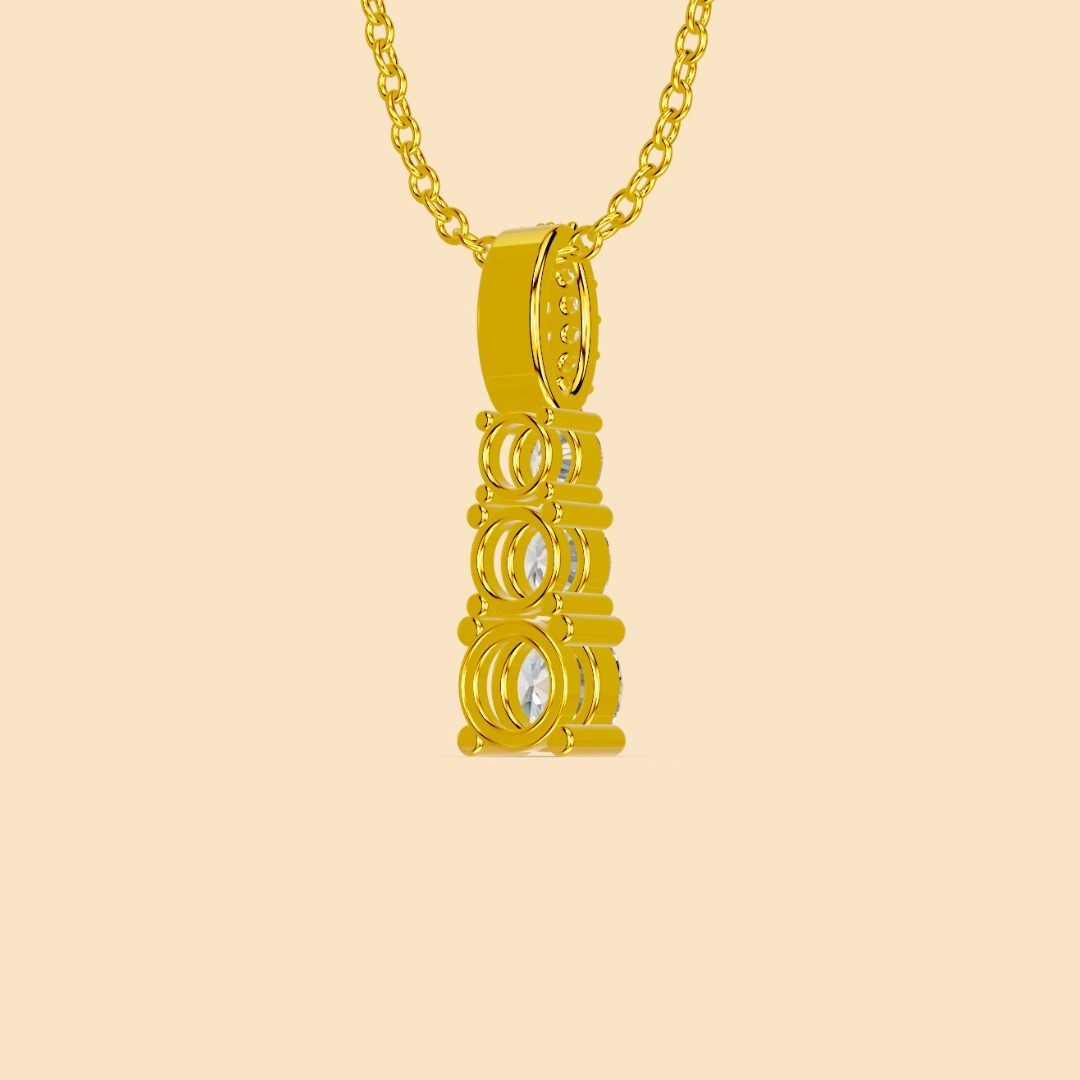 Eterna Duo pendant (without chain)
