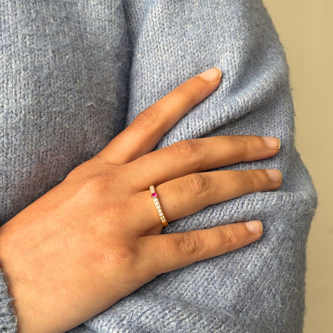 Interlock Ring For Women