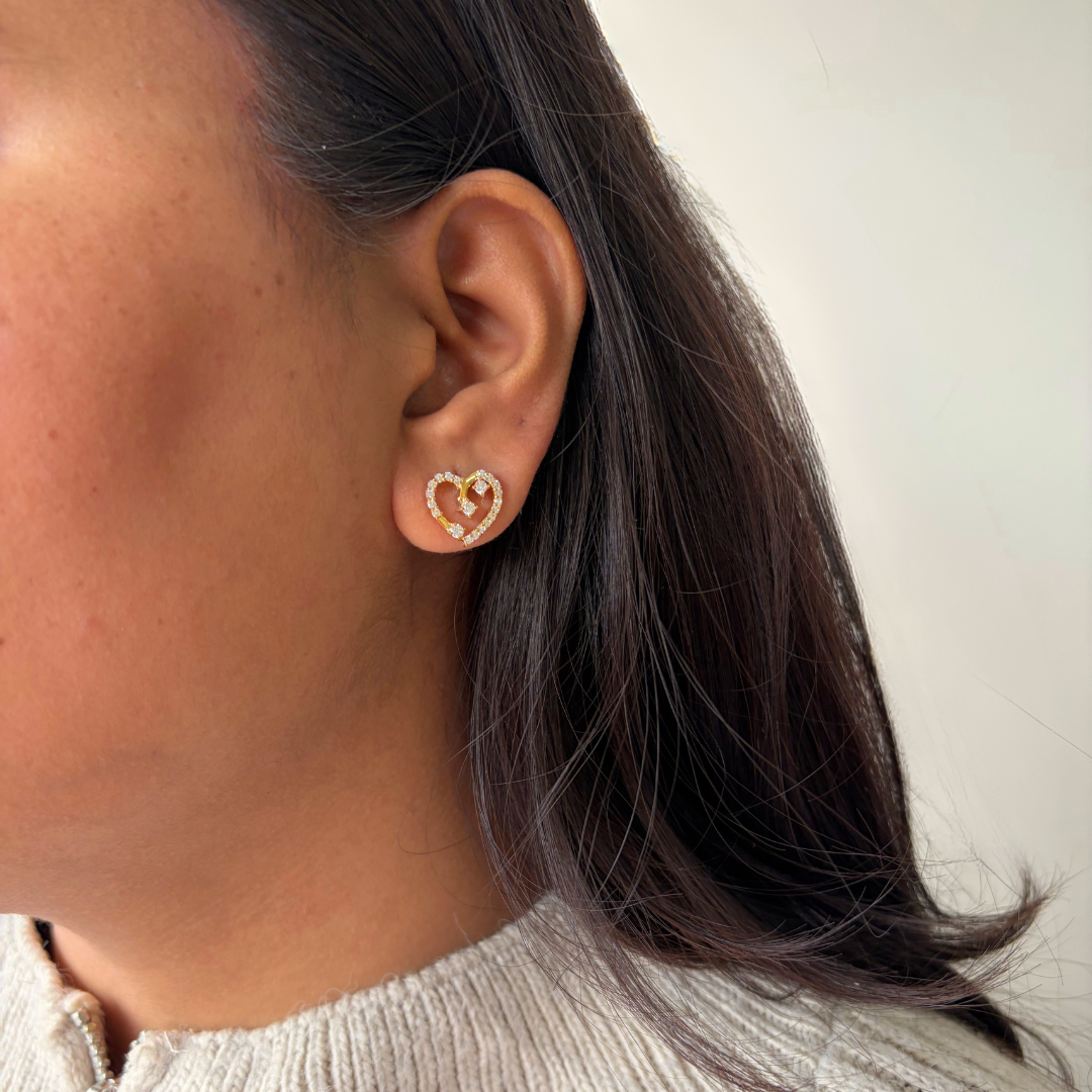 Lume Heart Earrings